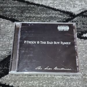 THE SAGA CONTINUES: BY P.DIDDY & THE BAD BOY FAMILY 2001 CD NEW